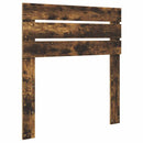 vidaXL Fejtámla fejtámlával Füstölt tölgy 100 cm Faanyag