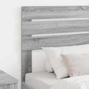 vidaXL Fejtámla fejtámlával Szürke Sonoma 100 cm Faanyag