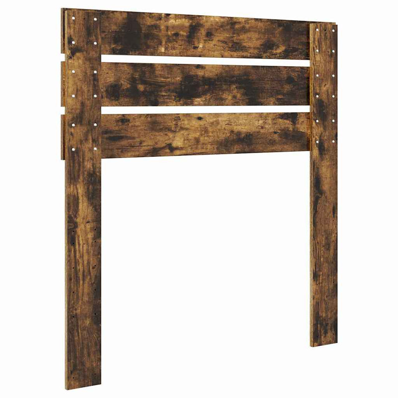 vidaXL Fejtámla fejtámlával Füstölt tölgy 75 cm Faanyag