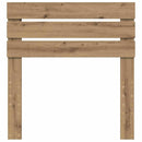 vidaXL Fejtámla fejtámlával Artisan tölgy 75 cm Faanyag