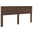 vidaXL Fejtámla Barna Tölgy Faanyag