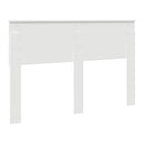 vidaXL Fejtámla fejtámlával Fehér 160 cm Faanyag