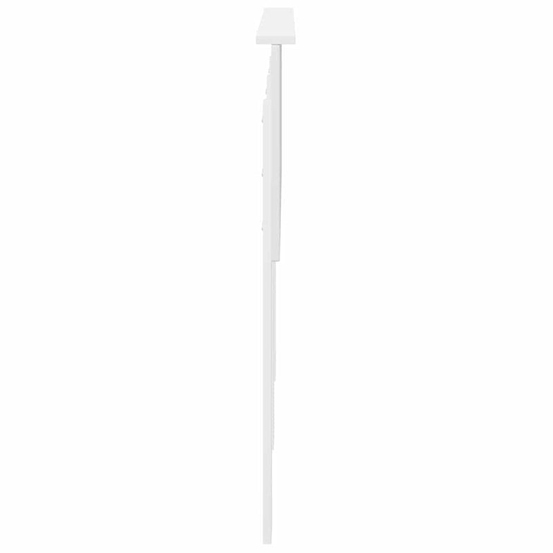 vidaXL Fejtámla fejtámlával Fehér 150 cm Faanyag