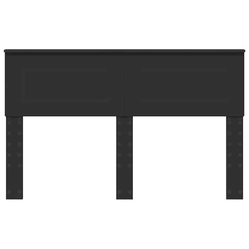 vidaXL Fejtámla fejtámlával Fekete tölgy 140 cm Faanyag