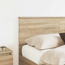 vidaXL Fejtámla fejtámlával Sonoma tölgy 135 cm Faanyag