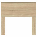 vidaXL Fejtámla fejtámlával Sonoma tölgy 90 cm Faanyag