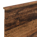 vidaXL Fejtámla fejtámlával Öreg fa 90 cm Faanyag