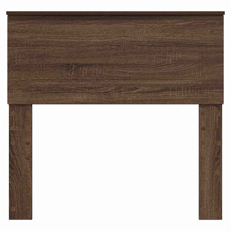 vidaXL Fejtámla fejtámlával Barna Tölgy 80 cm Faanyag