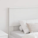 vidaXL Fejtámla fejtámlával Fehér 75 cm Faanyag