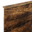 vidaXL Fejtámla fejtámlával Füstölt tölgy 75 cm Faanyag