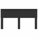 vidaXL Fejtámla fejtámlával Fekete tölgy 160 cm Faanyag