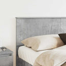 vidaXL Fejtámla fejtámlával Beton Szürke 150 cm Faanyag