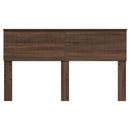 vidaXL Fejtámla fejtámlával Barna Tölgy 150 cm Faanyag