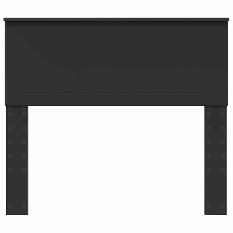 vidaXL Fejtámla fejtámlával Fekete tölgy 100 cm Faanyag