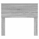 vidaXL Fejtámla fejtámlával Szürke Sonoma 100 cm Faanyag