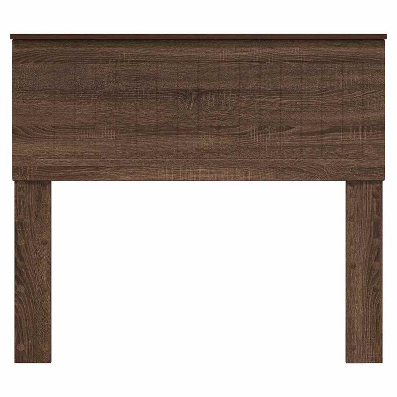 vidaXL Fejtámla fejtámlával Barna Tölgy 100 cm Faanyag