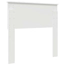 vidaXL Fejtámla fejtámlával Fehér 90 cm Faanyag