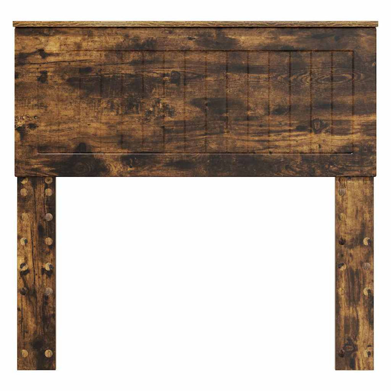 vidaXL Fejtámla fejtámlával Füstölt tölgy 90 cm Faanyag