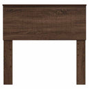 vidaXL Fejtámla fejtámlával Barna Tölgy 90 cm Faanyag