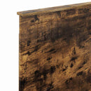 vidaXL Fejtámla fejtámlával Füstölt tölgy 80 cm Faanyag