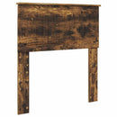 vidaXL Fejtámla fejtámlával Füstölt tölgy 80 cm Faanyag