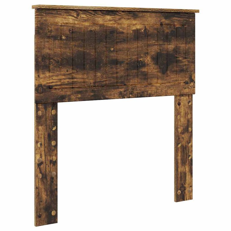 vidaXL Fejtámla fejtámlával Füstölt tölgy 80 cm Faanyag