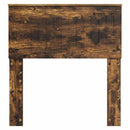 vidaXL Fejtámla fejtámlával Füstölt tölgy 80 cm Faanyag