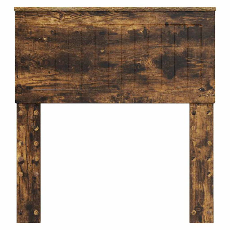 vidaXL Fejtámla fejtámlával Füstölt tölgy 80 cm Faanyag