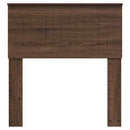 vidaXL Fejtámla fejtámlával Barna Tölgy 80 cm Faanyag