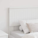 vidaXL Fejtámla fejtámlával Fehér 75 cm Faanyag