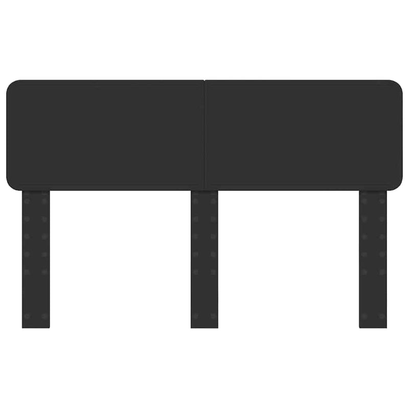 vidaXL Fejtámla fejtámlával Fekete tölgy 150 cm Faanyag