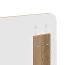 vidaXL Fejtámla fejtámlával Artisan tölgy 150 cm Faanyag