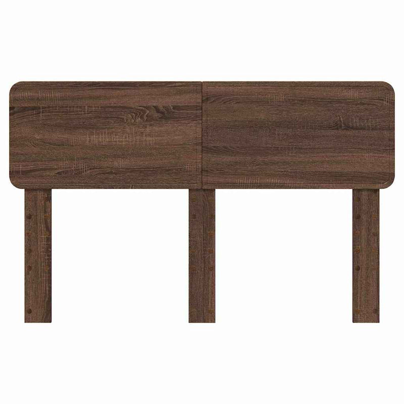 vidaXL Fejtámla fejtámlával Barna Tölgy 140 cm Faanyag