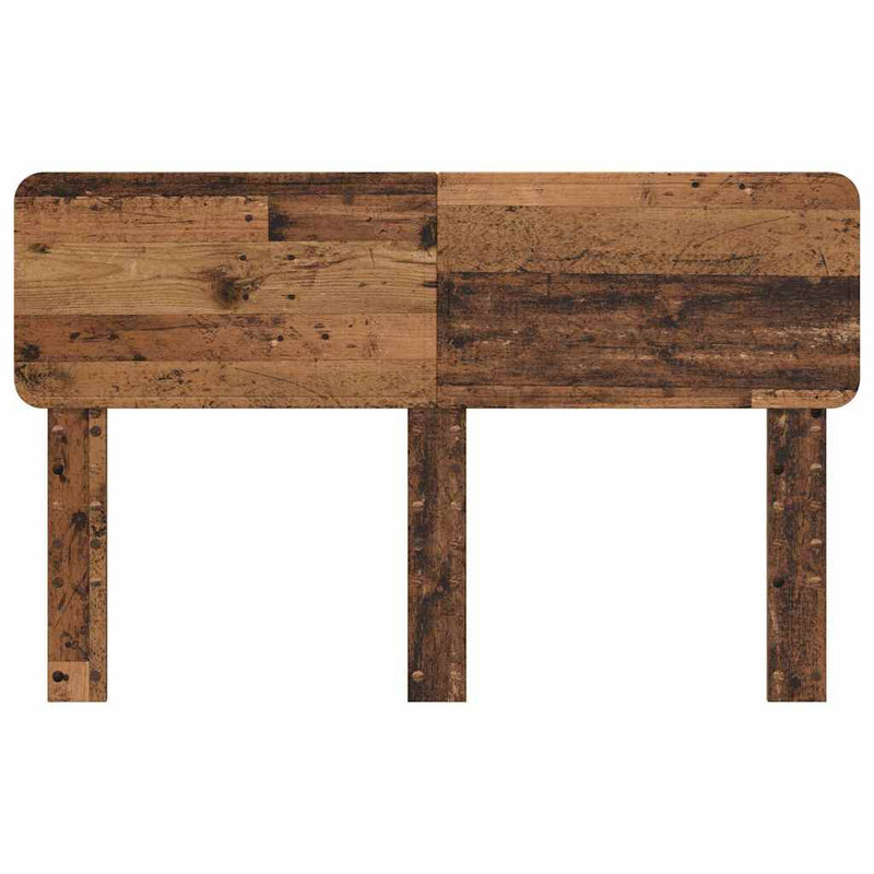 vidaXL Fejtámla fejtámlával Öreg fa 140 cm Faanyag