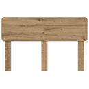 vidaXL Fejtámla fejtámlával Artisan tölgy 140 cm Faanyag