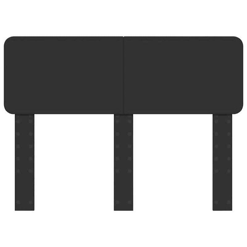 vidaXL Fejtámla fejtámlával Fekete tölgy 135 cm Faanyag