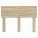 vidaXL Fejtámla fejtámlával Sonoma tölgy 135 cm Faanyag