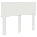 vidaXL Fejtámla fejtámlával Fehér 120 cm Faanyag