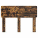 vidaXL Fejtámla fejtámlával Füstölt tölgy 120 cm Faanyag