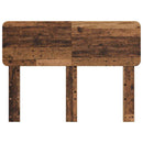 vidaXL Fejtámla fejtámlával Öreg fa 120 cm Faanyag