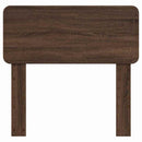 vidaXL Fejtámla fejtámlával Barna Tölgy 100 cm Faanyag