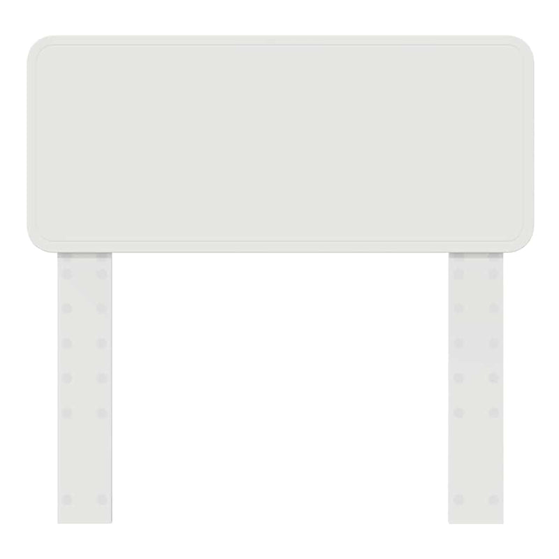 vidaXL Fejtámla fejtámlával Fehér 90 cm Faanyag