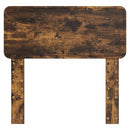 vidaXL Fejtámla fejtámlával Füstölt tölgy 90 cm Faanyag