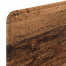 vidaXL Fejtámla fejtámlával Öreg fa 90 cm Faanyag