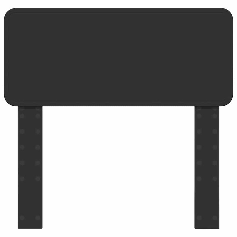 vidaXL Fejtámla fejtámlával Fekete tölgy 75 cm Faanyag