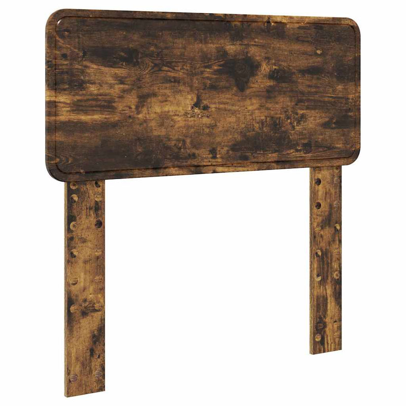 vidaXL Fejtámla fejtámlával Füstölt tölgy 75 cm Faanyag