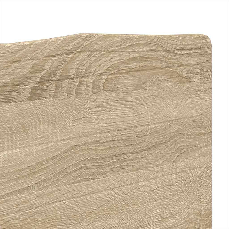 vidaXL Fejtámla fejtámlával Sonoma tölgy 180 cm Faanyag