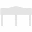 vidaXL Fejtámla fejtámlával Fehér 160 cm Faanyag