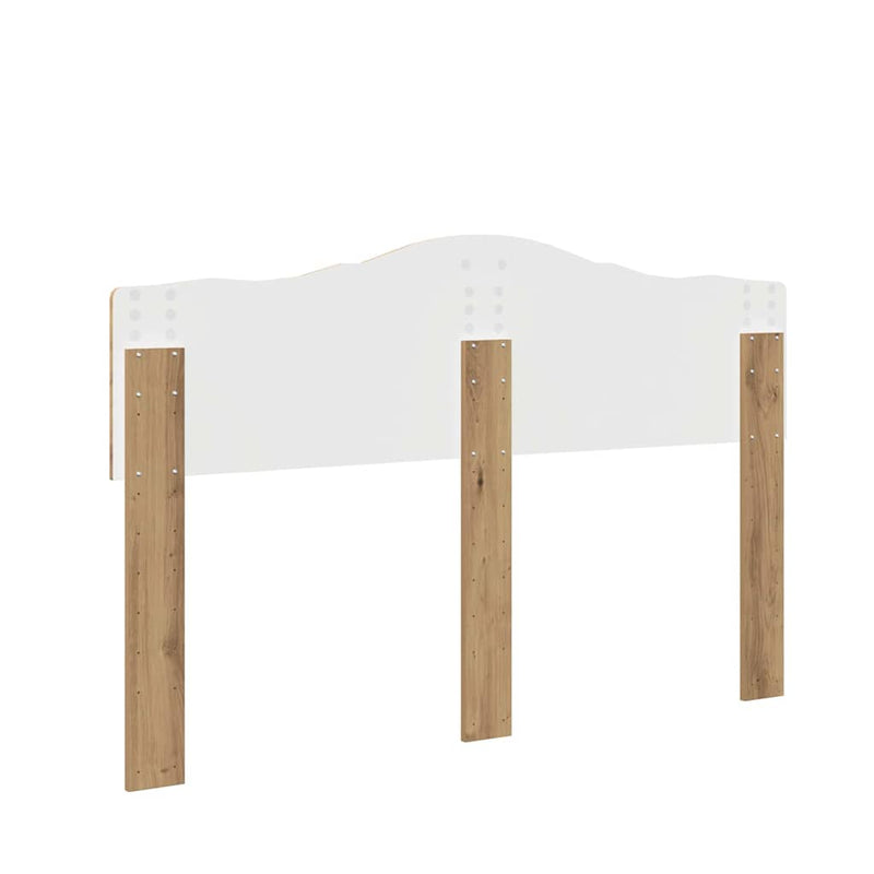 vidaXL Fejtámla fejtámlával Artisan tölgy 150 cm Faanyag