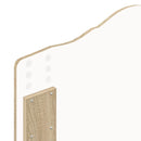 vidaXL Fejtámla fejtámlával Sonoma tölgy 100 cm Faanyag